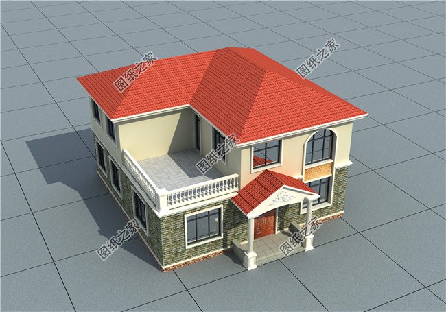 三款12米乘12米建房設(shè)計(jì)圖，戶型方正，每個(gè)村都該有的戶型