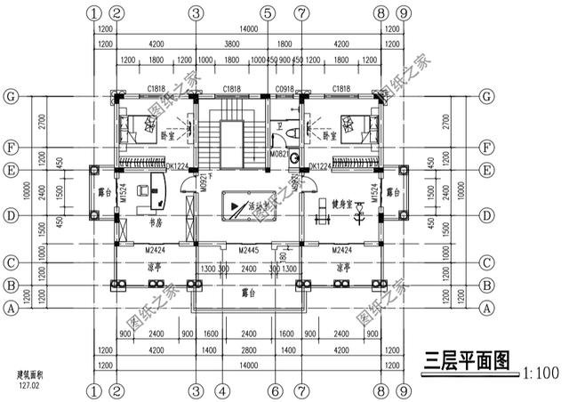 三層農村自建房實景圖平面圖，快來看看三層別墅怎么建！