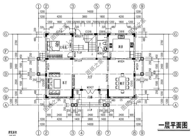 三層農村自建房實景圖平面圖，快來看看三層別墅怎么建！