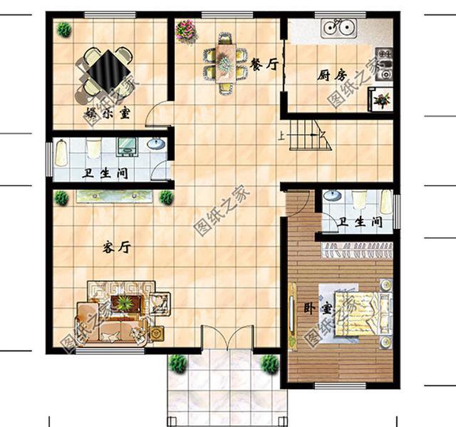 三層農村自建房實景圖平面圖，快來看看三層別墅怎么建！