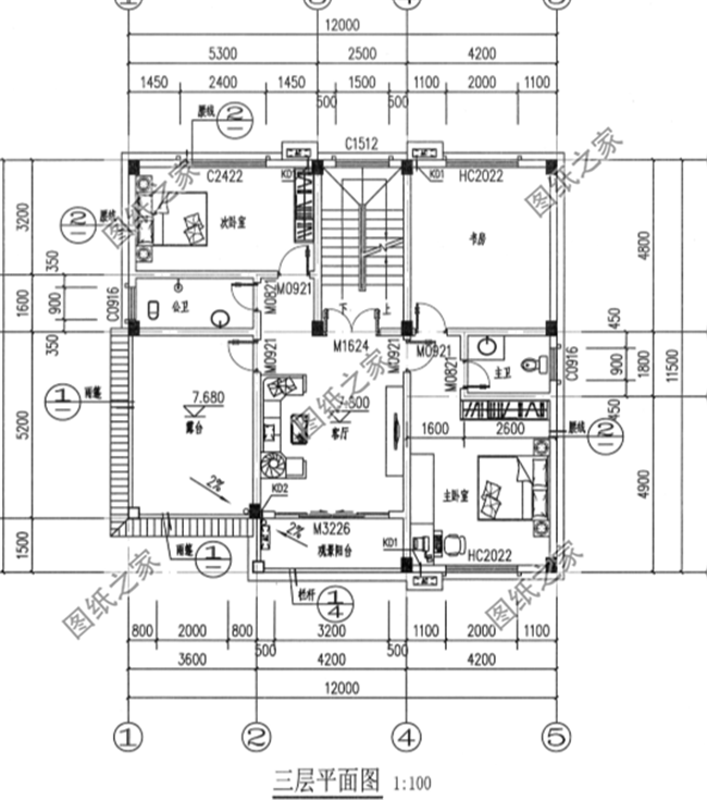 霸氣十足的三層別墅，帶陽(yáng)臺(tái)露臺(tái)，室內(nèi)采光簡(jiǎn)直太好