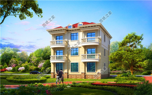 霸氣十足的三層別墅，帶陽(yáng)臺(tái)露臺(tái)，室內(nèi)采光簡(jiǎn)直太好