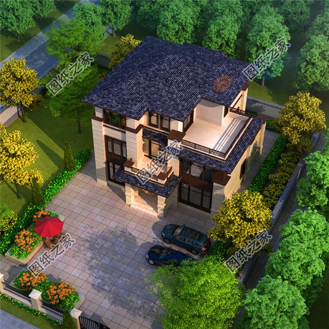 霸氣十足的三層別墅，帶陽(yáng)臺(tái)露臺(tái)，室內(nèi)采光簡(jiǎn)直太好