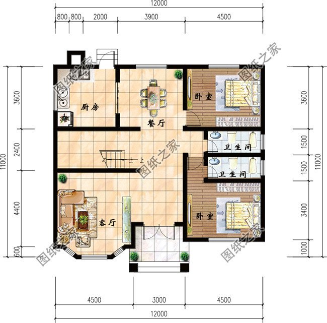 二層農(nóng)村自建房實(shí)拍圖，再也不用擔(dān)心和想象中的差得遠(yuǎn)了