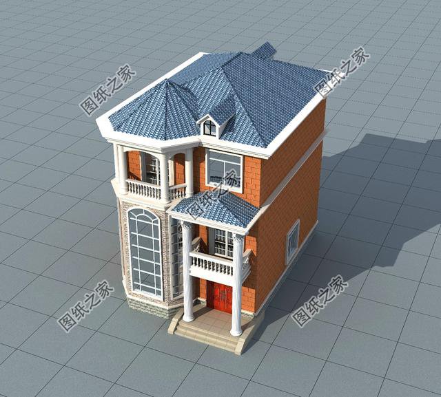 占地90平方三層自建房設計，小戶型不等于土氣，看看你就知道了