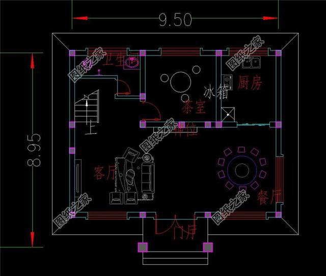 占地90平方三層自建房設計，小戶型不等于土氣，看看你就知道了