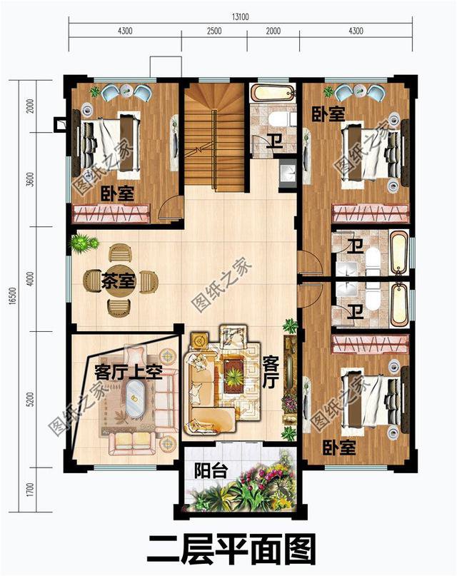 18×12米農(nóng)村自建房效果圖，為大戶型而生，心動不如行動