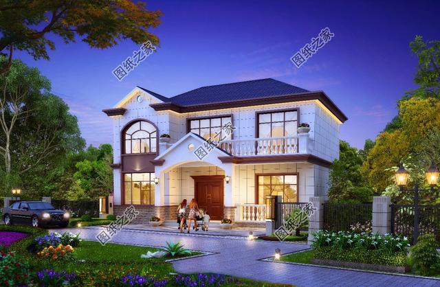 15萬之內(nèi)的二層自建房設(shè)計(jì)圖，適合農(nóng)村生活，不用借錢就能蓋