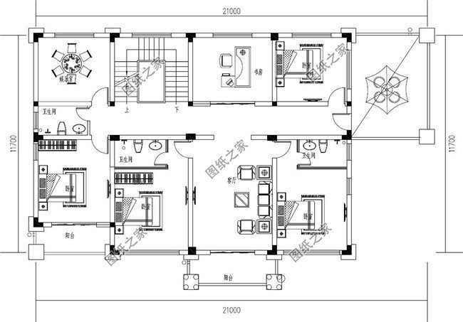 經(jīng)典的四間三層樓農(nóng)村樓房圖片，一輩子蓋一棟這樣的，值了！