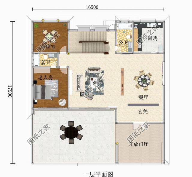 漂亮的農(nóng)村自建二層普通房，寬敞明亮，夠住也不會(huì)顯得空曠