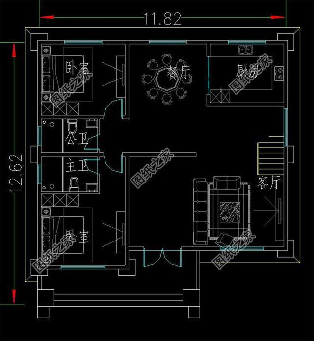 新款現(xiàn)代三層平頂別墅設(shè)計(jì)圖，符合生活需要，建房前一定要看看