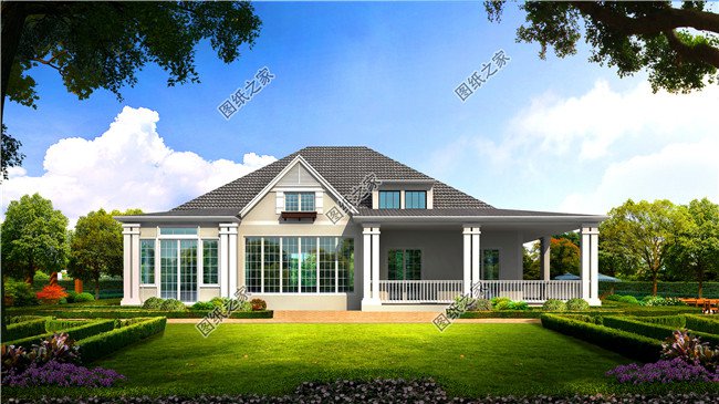 這三款現代農村一層平房圖片，各有各的特色，隨便蓋一棟村里人都羨慕