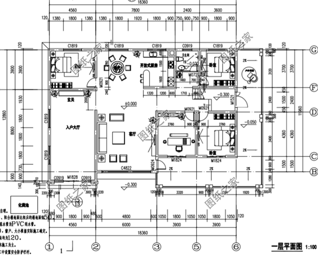這三款現代農村一層平房圖片，各有各的特色，隨便蓋一棟村里人都羨慕