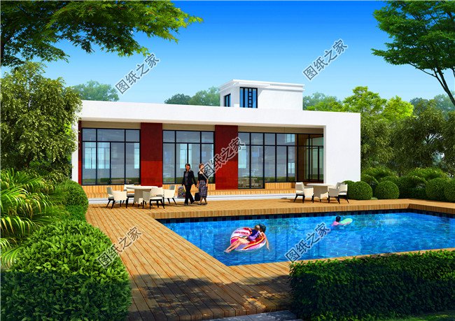 這三款現代農村一層平房圖片，各有各的特色，隨便蓋一棟村里人都羨慕