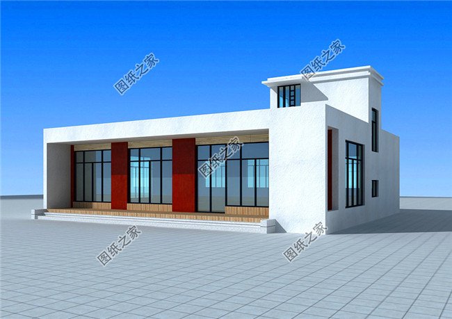 這三款現代農村一層平房圖片，各有各的特色，隨便蓋一棟村里人都羨慕