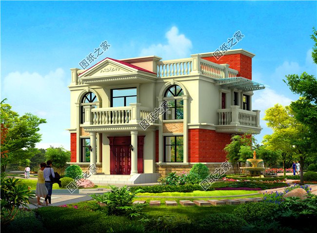 最實(shí)用農(nóng)村二層平頂設(shè)計(jì)圖，蓋完絕對(duì)不后悔，絲毫不比坡屋頂別墅差