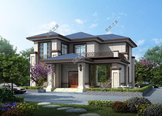 農(nóng)村簡單二層自建房，房子美觀實(shí)用，你也來建一棟吧