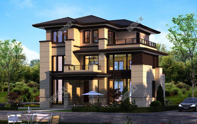 農(nóng)村三層樓房設(shè)計圖，建房是大事，可不能馬虎