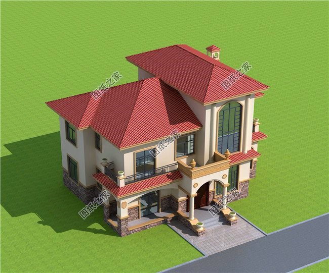 新款二層小別墅設(shè)計圖，歐式風(fēng)格，為啥第三款那么受歡迎