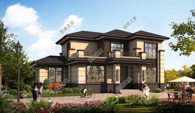 農(nóng)村二層樓簡(jiǎn)單大氣效果圖，農(nóng)村建房首選，你心動(dòng)了嘛