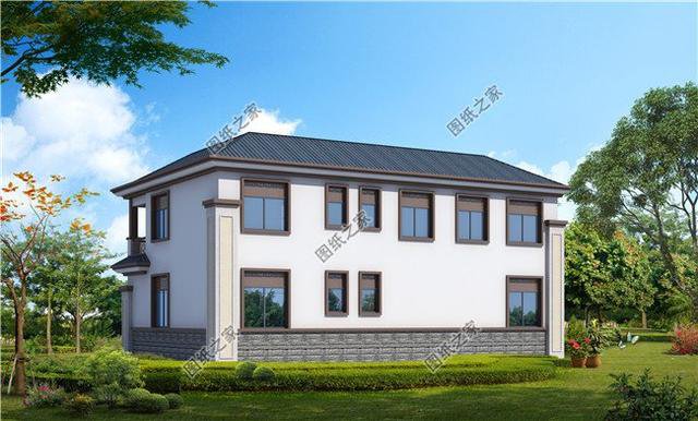 2024年新款自建房戶型圖，簡單實用，回鄉(xiāng)建房的佳選