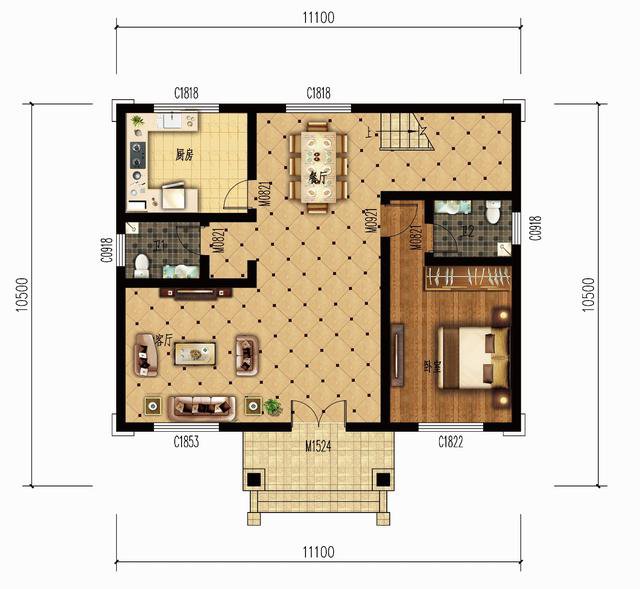 農(nóng)村普通樓房二層，好看接地氣，尤其是最后一套，美到骨子里