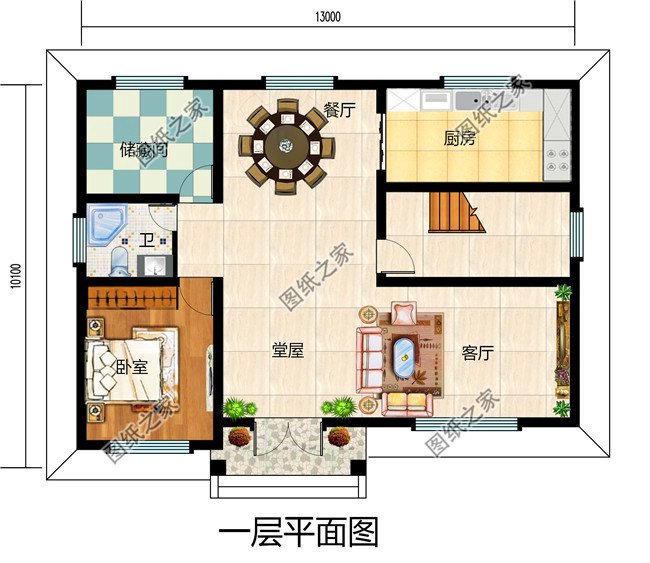 農村口袋里錢不多，建房就看這五套戶型，預算20萬農村建房設計圖