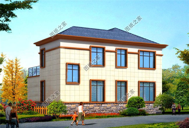 農村口袋里錢不多，建房就看這五套戶型，預算20萬農村建房設計圖