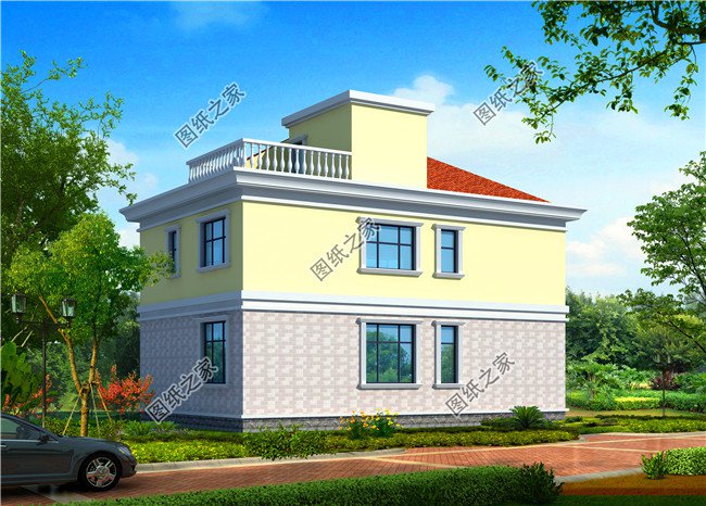 農村口袋里錢不多，建房就看這五套戶型，預算20萬農村建房設計圖