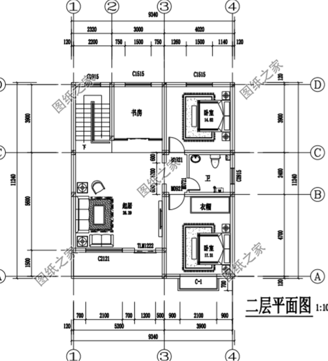 經(jīng)濟(jì)實(shí)用型農(nóng)村15萬元二層小樓圖，造價(jià)低，值得建造！