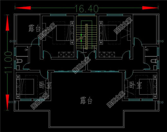 兄弟雙拼四間三層別墅設(shè)計(jì)圖，這樣建感情更親近，4套戶型外觀全都是精品