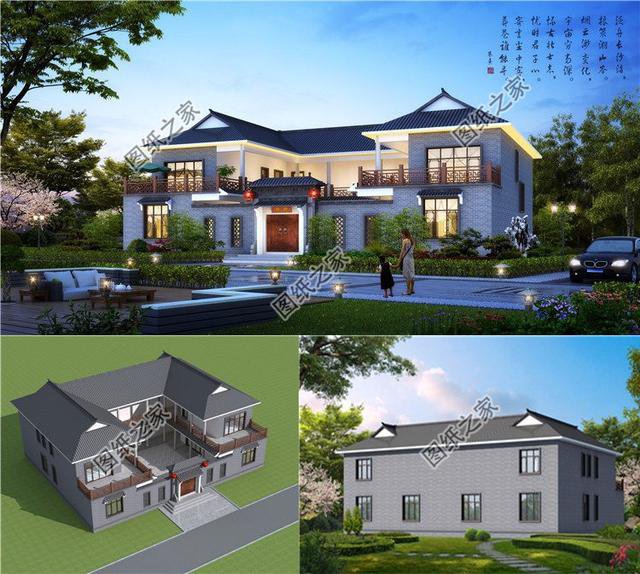 二層別墅挑空客廳復(fù)式戶型，設(shè)計(jì)簡(jiǎn)單大氣，這是理想中的家