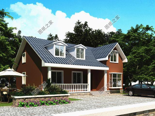 鄉(xiāng)下一層半房子設(shè)計(jì)圖，既省錢又住的舒適，可以給父母蓋養(yǎng)老房