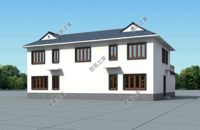 農(nóng)村簡(jiǎn)單二層自建房，80后建房首選，鄰居紛紛來圍觀