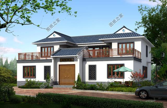 農(nóng)村簡(jiǎn)單二層自建房，80后建房首選，鄰居紛紛來圍觀