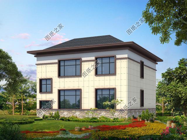 農(nóng)村簡(jiǎn)單二層自建房，80后建房首選，鄰居紛紛來圍觀