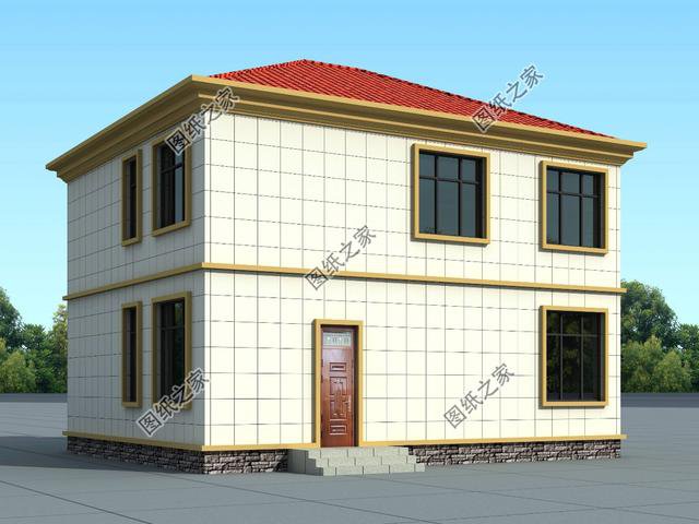 農(nóng)村簡(jiǎn)單二層自建房，80后建房首選，鄰居紛紛來圍觀