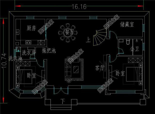 二層自建挑空別墅效果圖，現(xiàn)代感十足，親戚朋友看了都說(shuō)好