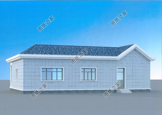 四室兩廳兩衛(wèi)自建房效果圖，家里人多也不怕，養(yǎng)老房首選建造