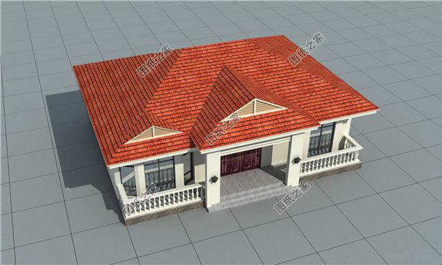 四室兩廳兩衛(wèi)自建房效果圖，家里人多也不怕，養(yǎng)老房首選建造