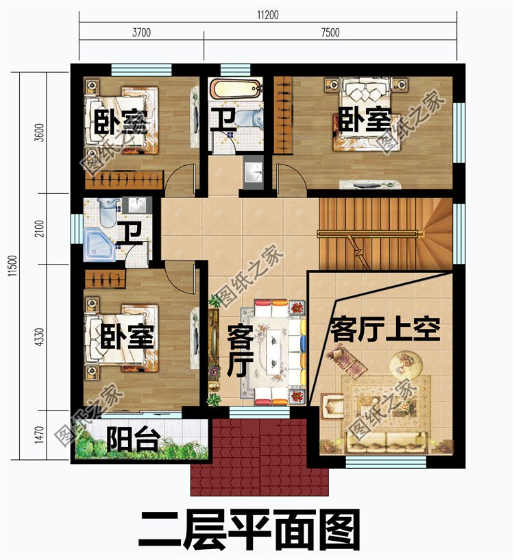 農(nóng)村別墅設(shè)計圖戶型