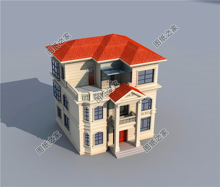 精選三套兩層半別墅，造價25萬，看完心動了，在農(nóng)村倍受歡迎