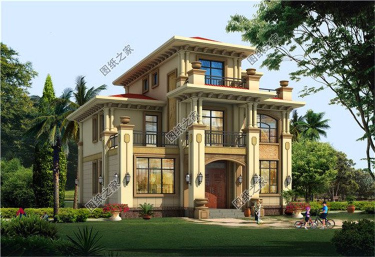 精選三套兩層半別墅，造價25萬，看完心動了，在農(nóng)村倍受歡迎