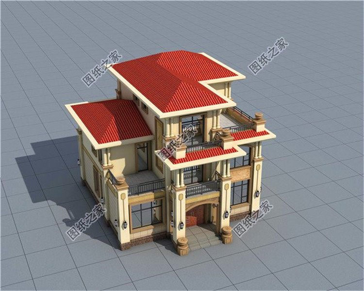 精選三套兩層半別墅，造價25萬，看完心動了，在農(nóng)村倍受歡迎