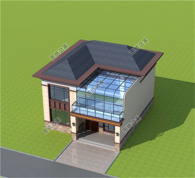 4款磚混二層別墅圖，建房師傅都說好，每款都是精品，住農(nóng)村就是好