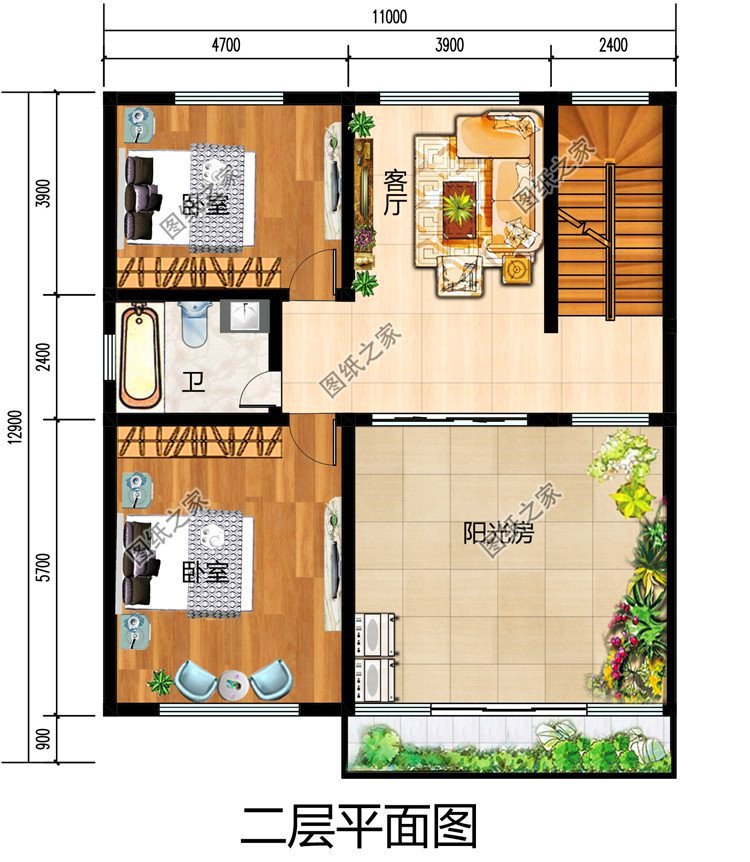 4款磚混二層別墅圖，建房師傅都說好，每款都是精品，住農(nóng)村就是好