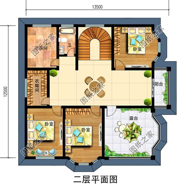 4款磚混二層別墅圖，建房師傅都說好，每款都是精品，住農(nóng)村就是好