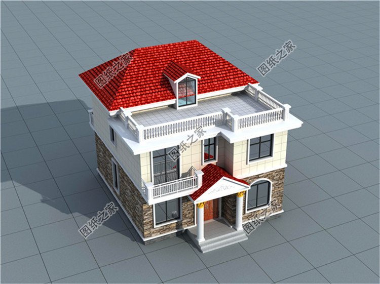 4款磚混二層別墅圖，建房師傅都說好，每款都是精品，住農(nóng)村就是好