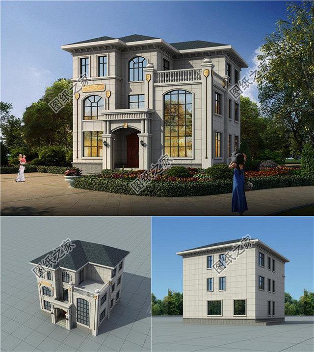 漂亮的獨(dú)棟三層別墅，每一款都是值得建的好房子，看看喜歡哪一款