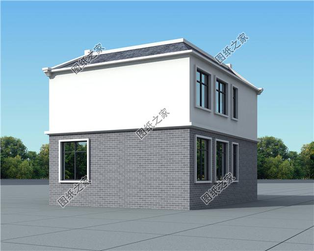 中式仿古自建房設(shè)計(jì)圖，與傳統(tǒng)元素相結(jié)合，適合現(xiàn)代生活習(xí)慣